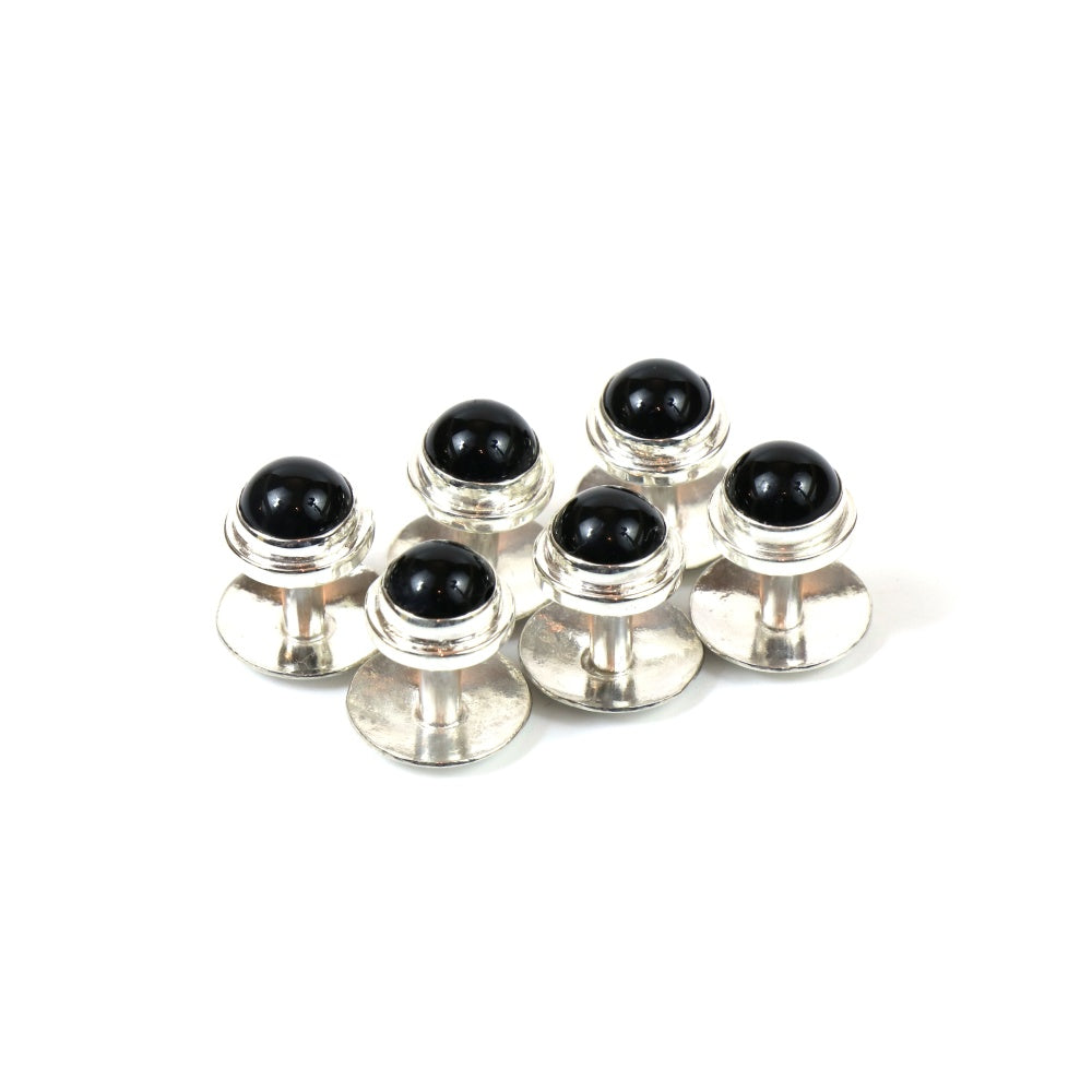 Versatile Black Onyx Buttons | Accessories