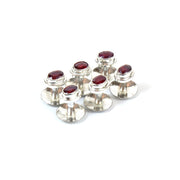 Vintage Ruby Button | Accessories