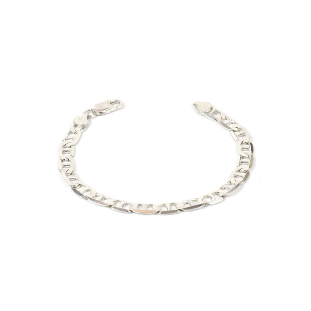 Vintage Silver Figaro Chain Bracelet | Accessories