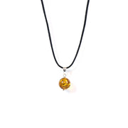 Translucent Baltic Amber Ball pendant | Accessories