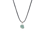 Load image into Gallery viewer, Raw Aquamarine Men&#39;s Pendant
