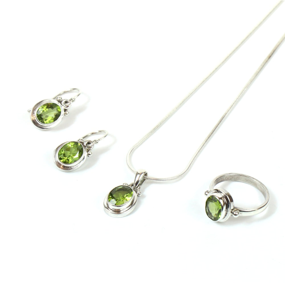 Stackable Peridot Women's Set