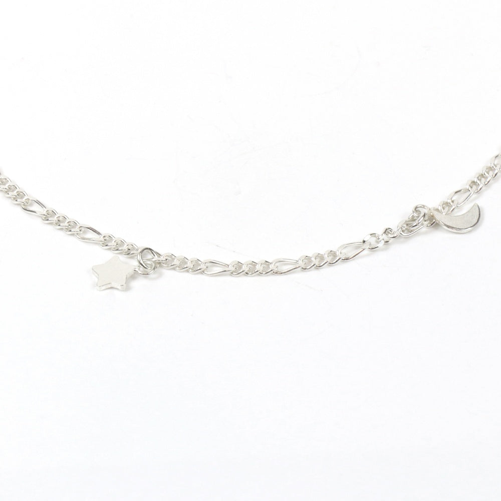 Moon and Start Anklet for Women