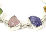 Load image into Gallery viewer, Rough Cut Flamboyant Gems Bracelet
