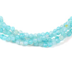 Load image into Gallery viewer, Amazonite Beads with silver chain Bracelet 
