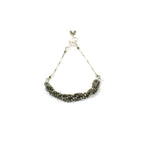 Load image into Gallery viewer, Pyrite Beads Women Bracelet with silver chain
