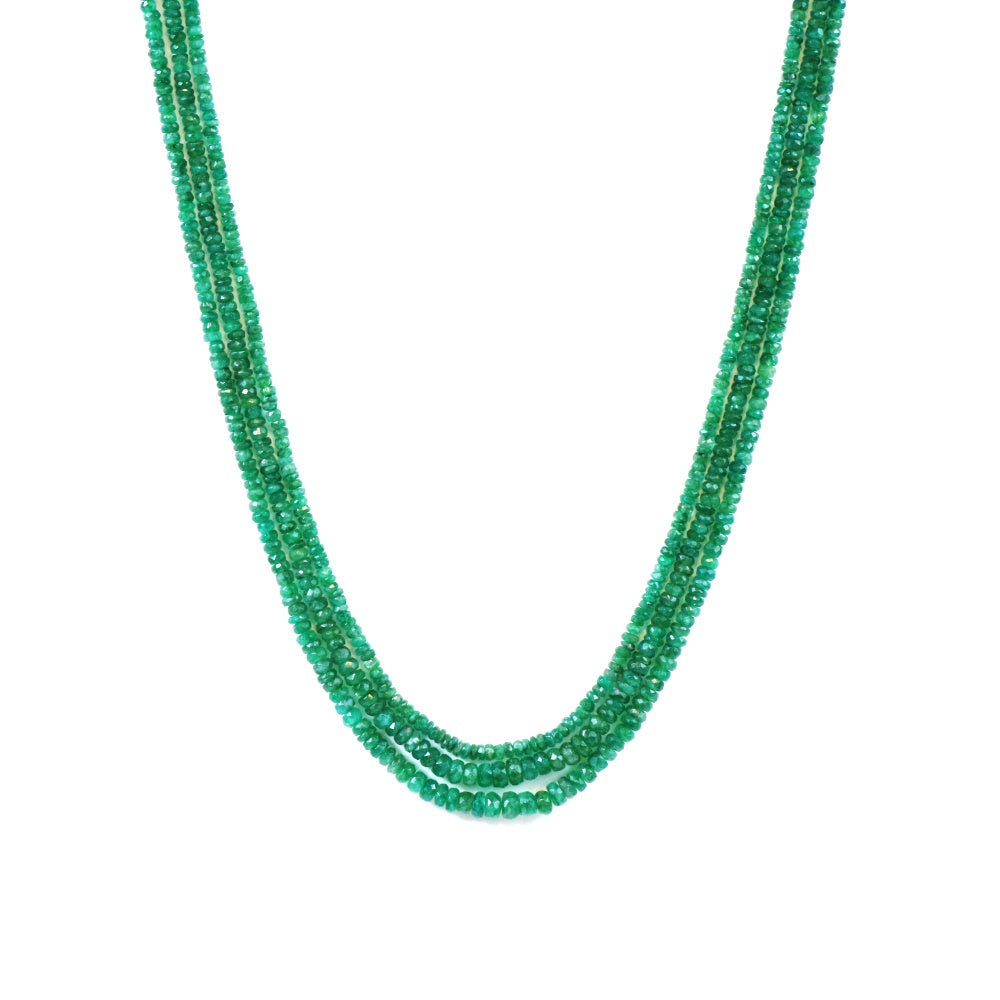 Women's Vintage Mid-Century Emerald Necklace