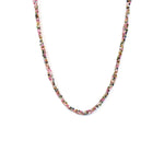 Load image into Gallery viewer, Rainbow Tourmaline Bead Women&#39;s Necklace
