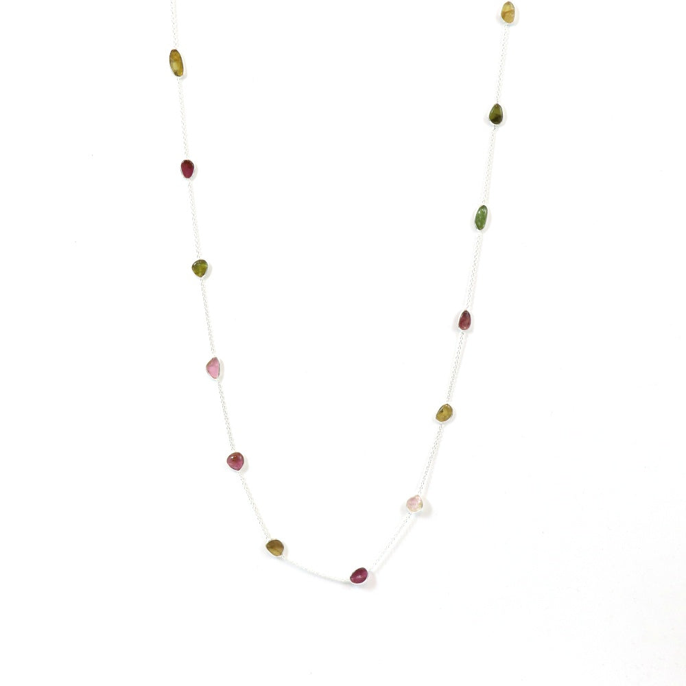 Natural Inclusion Tourmaline Women's Necklace