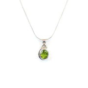 Women's Vivid Grassy Green Peridot Pendant