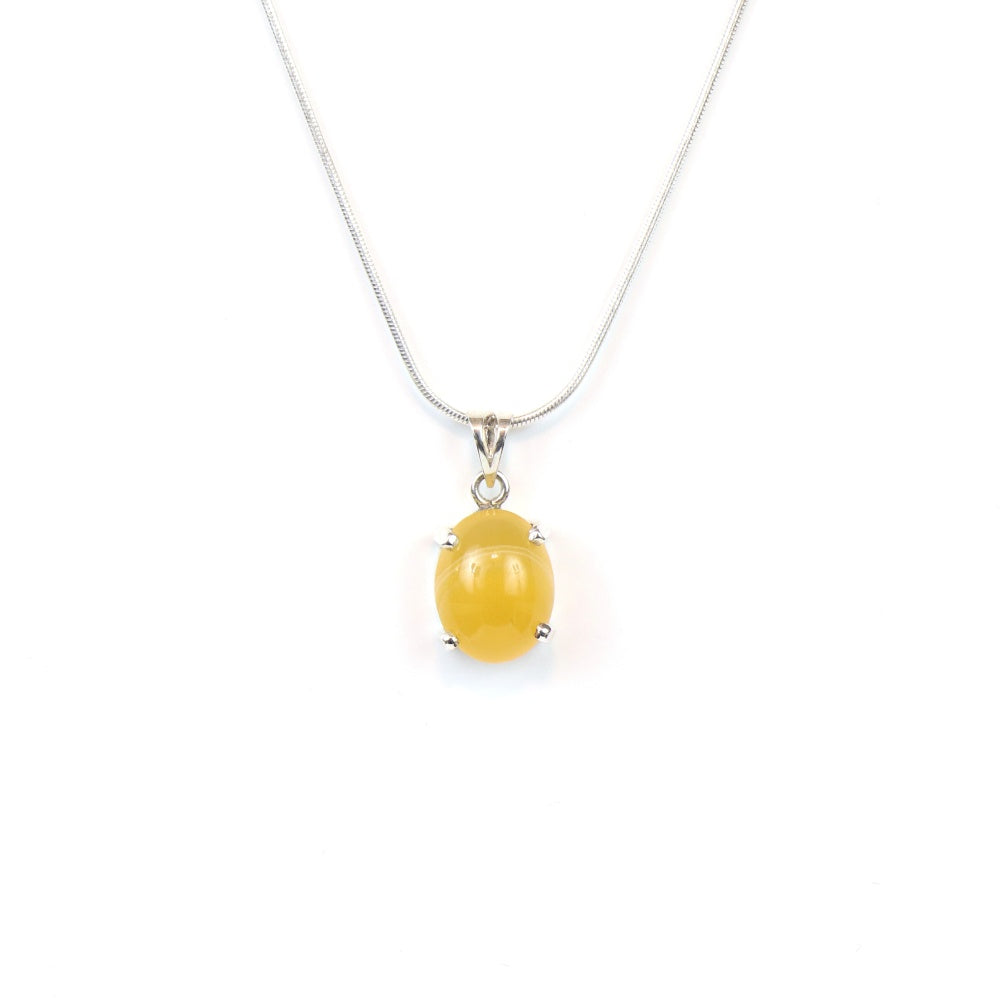 Yellow Agate Pendant | Accessories