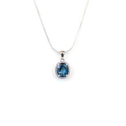 Royal London Blue Topaz Women's Pendant