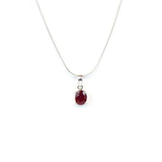Ruby Classic Pendant for Women