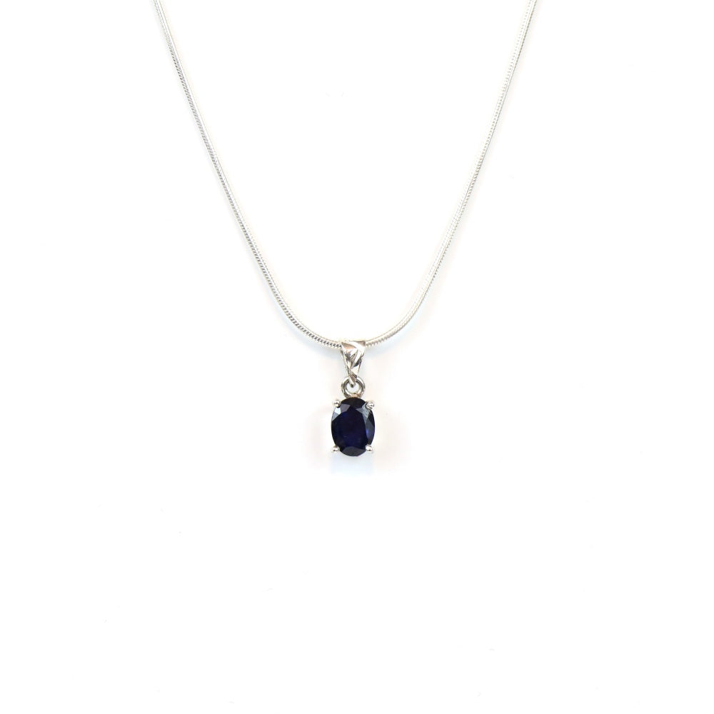 Classic Sapphire Pendant for Women