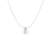 Princess Cut Zircon Women's Pendant