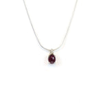 Load image into Gallery viewer, Cabochon Garnet Women Pendant
