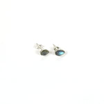 Load image into Gallery viewer, Tear Drop Labradorite Women&#39;s Stud Earrings
