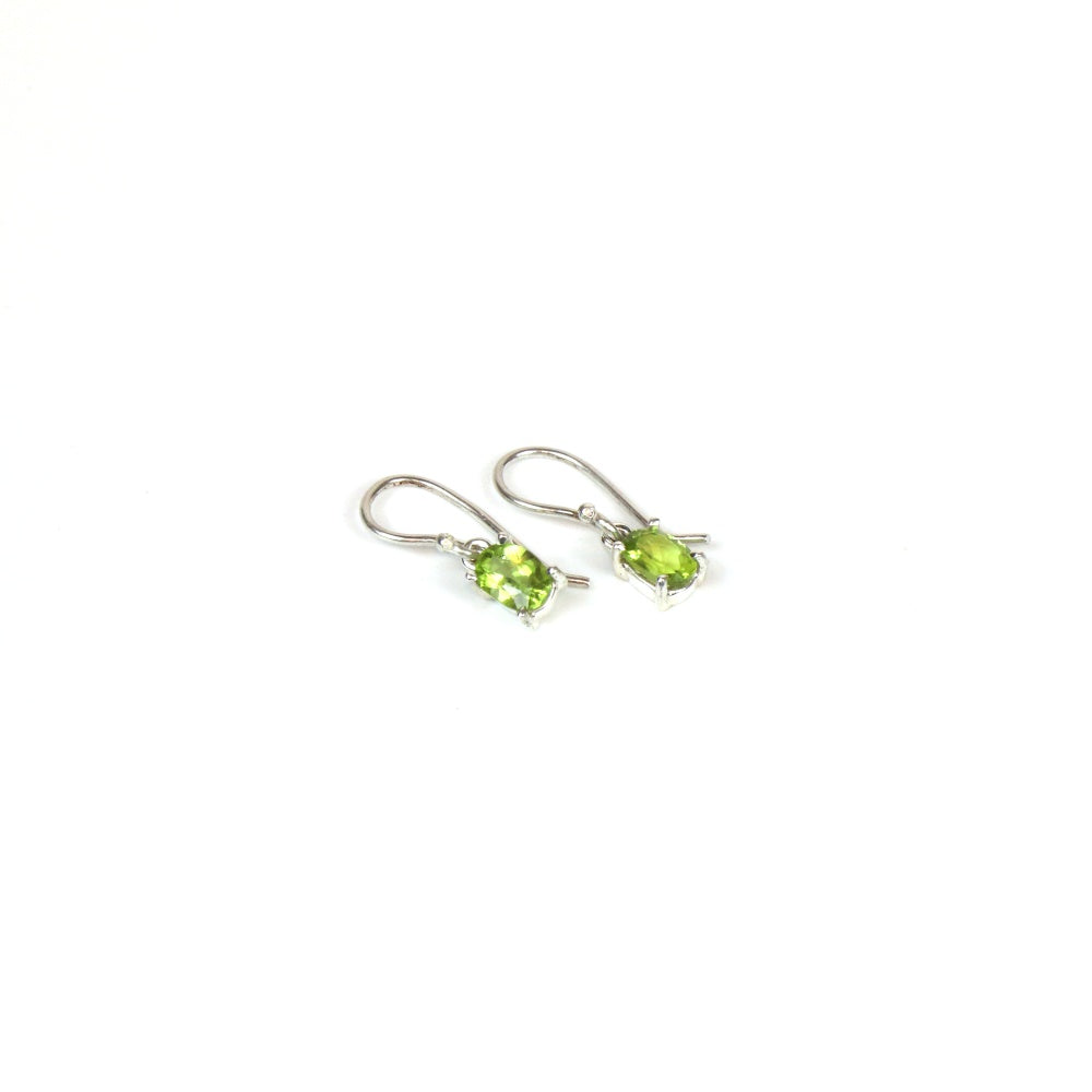 Women's Glowing Peridot Dangles