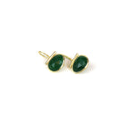 Load image into Gallery viewer, Bow Style Green Quartz Women Earrings
