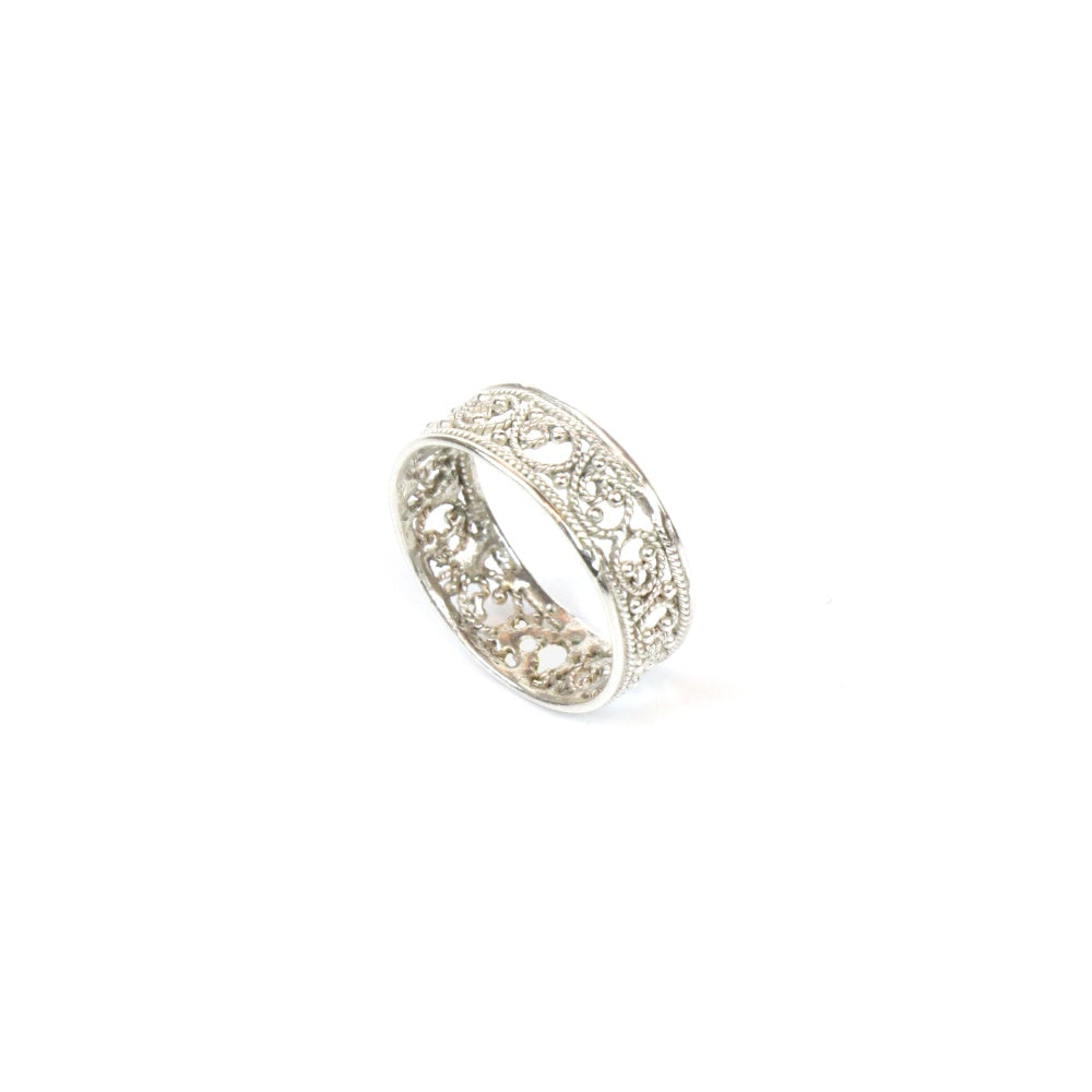 Silver Band Ring for Women