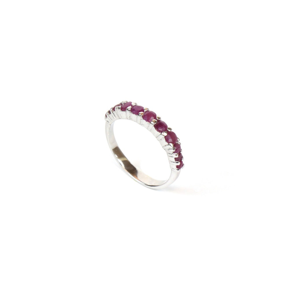 Ruby Diversified Band Ring