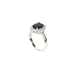 Load image into Gallery viewer, Royal Blue Sapphire Ring for Women
