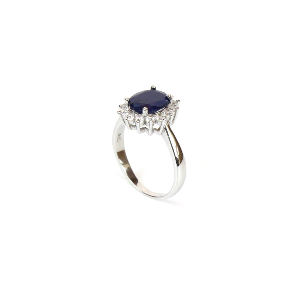 Royal Blue Sapphire Ring for Women