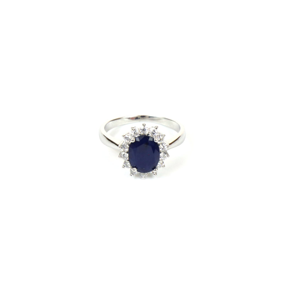 Princess Diana Royal Blue Sapphire Ring for Women