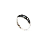 Load image into Gallery viewer, Black Onyx Band Women Ring by Ravia
