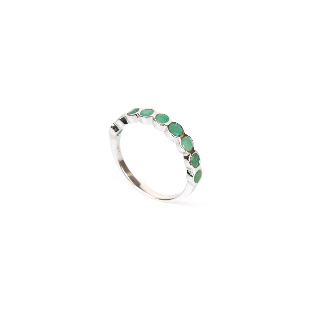 Emerald  Band Ring for Women