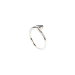 Load image into Gallery viewer, Solitaire Sapphire Twisted Ring by Ravia Jewels
