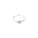 Load image into Gallery viewer, Emerald Women&#39;s Pave Ring
