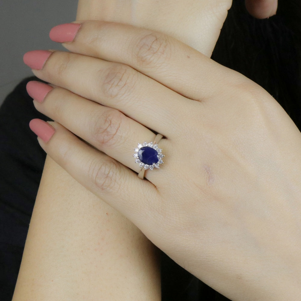 Blue Sapphire Ring 