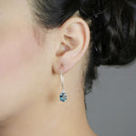 Load image into Gallery viewer, Women&#39;s London Blue Topaz Dangling
