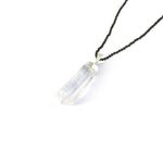 Load image into Gallery viewer, Ostentatious Raw White Quartz Pendant
