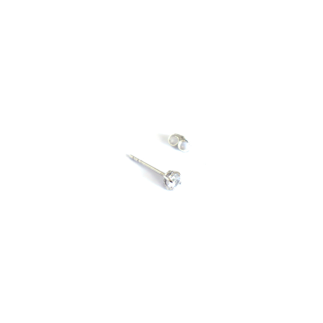 Pave Zircon Studs