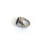 Load image into Gallery viewer, Ottoman Inspired  Black Onyx Ring
