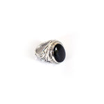 Load image into Gallery viewer, Ottoman Inspired  Black Onyx Ring
