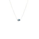 Load image into Gallery viewer, London Blue Topaz Poolside Pendant Necklace
