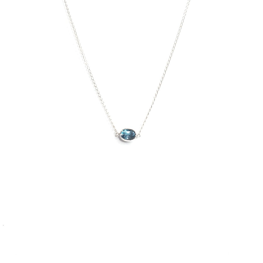 London Blue Topaz Poolside Pendant Necklace