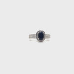 Load and play video in Gallery viewer, Genteel Sapphire Ring
