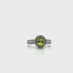 Load and play video in Gallery viewer, Doyenne Peridot Ring
