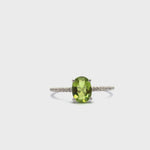 Load and play video in Gallery viewer, Alluring Peridot Ring
